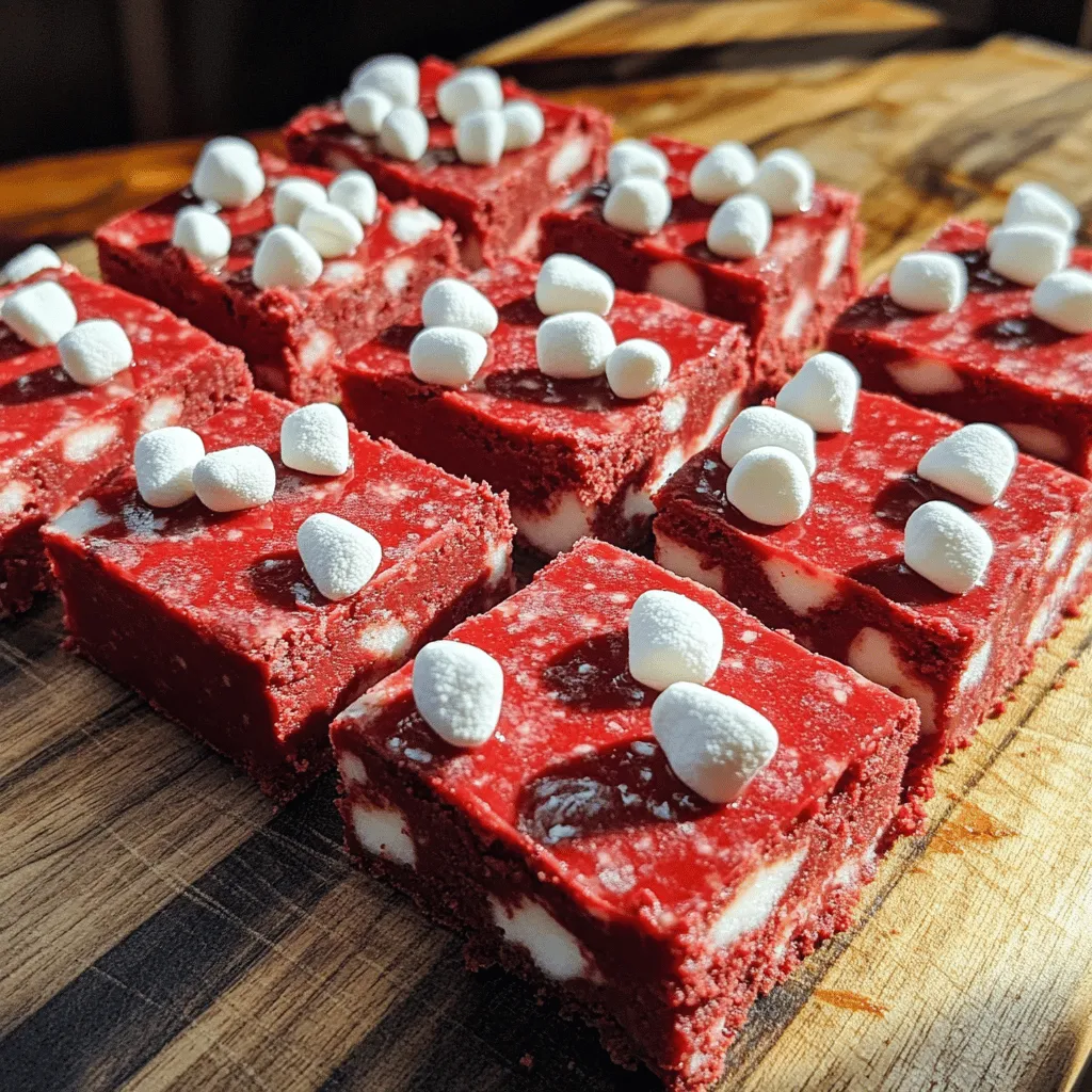 Red Velvet Cookie Dough Bars Irresistible Dessert Treat