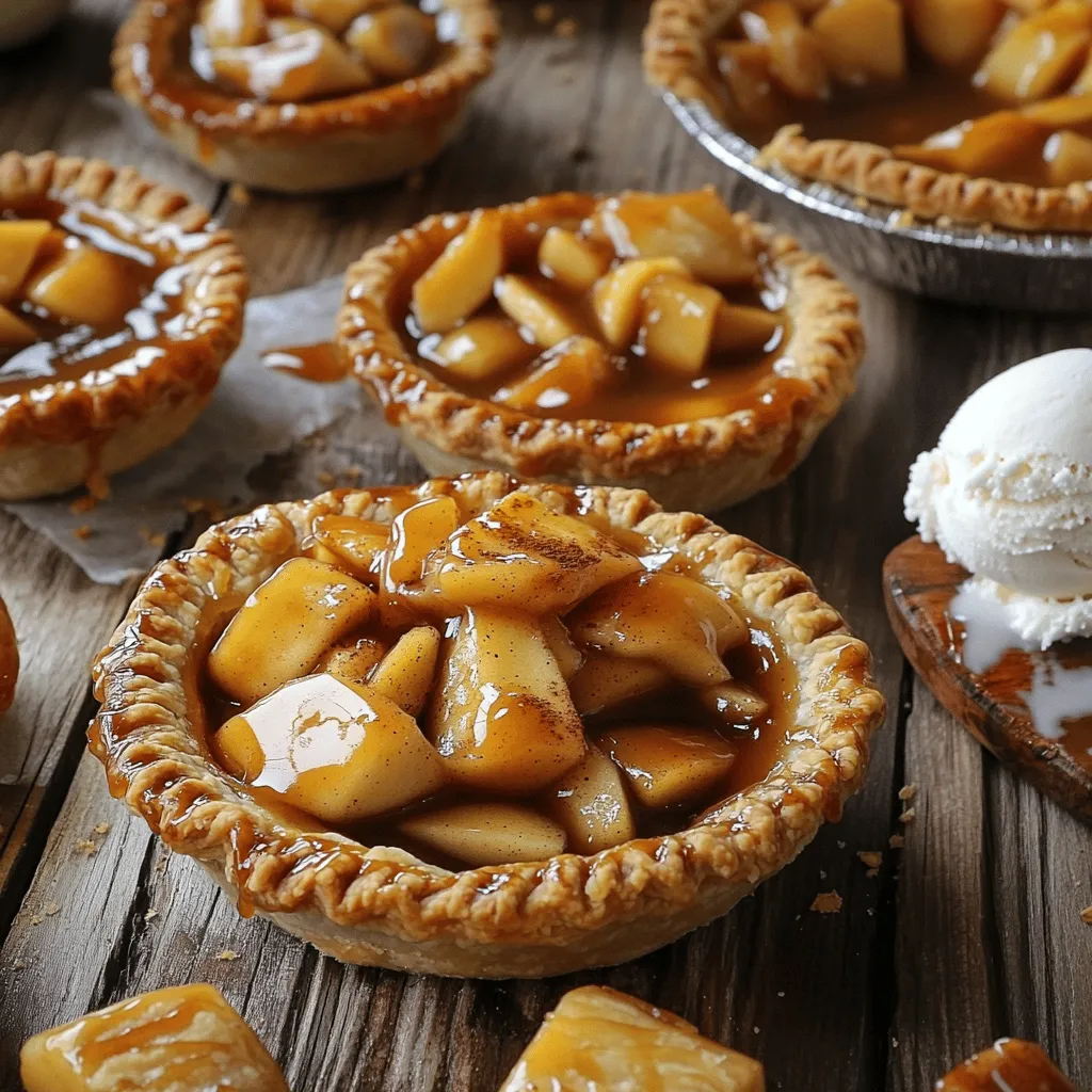 Easy Caramel Apple Pies Quick and Simple Delight