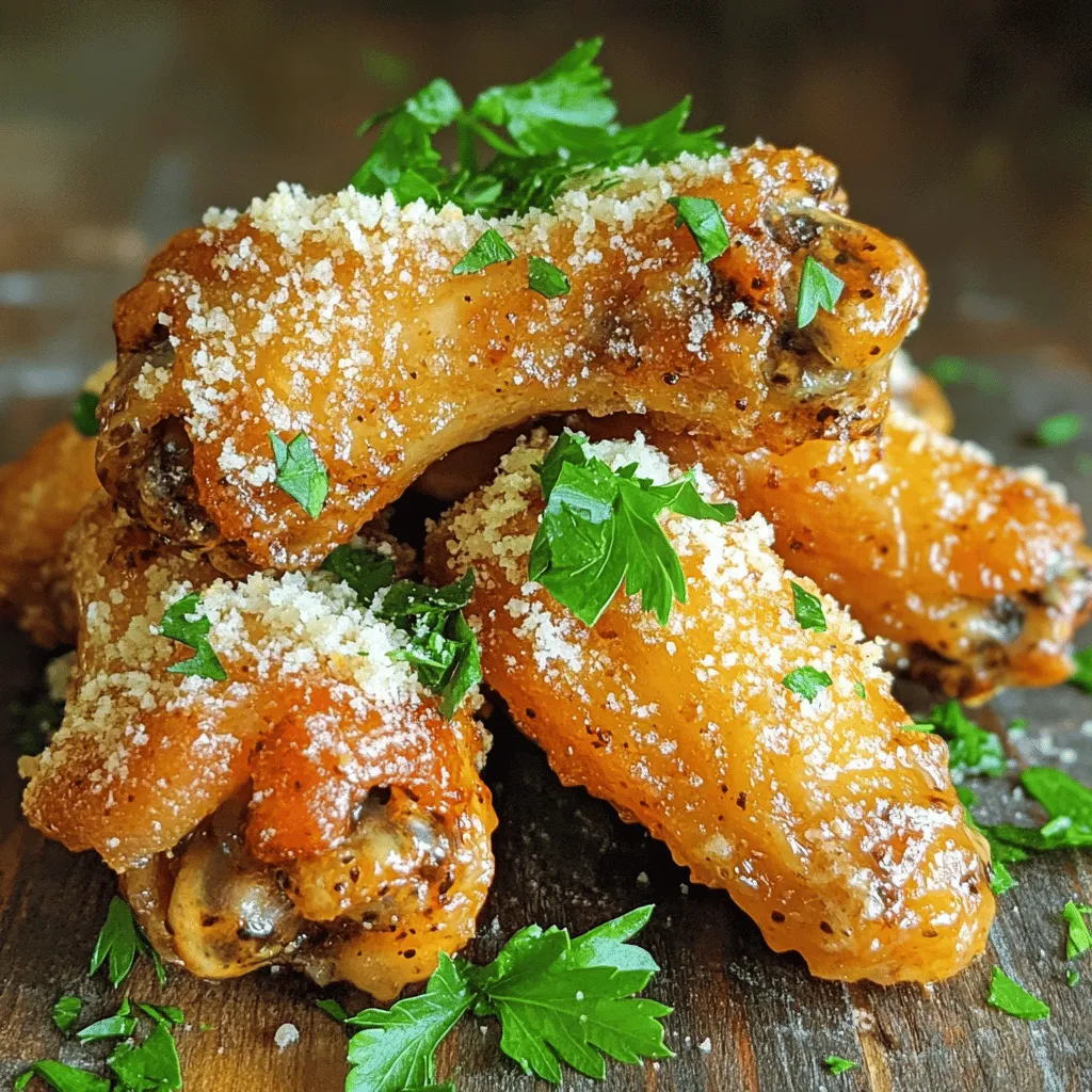Hot Truffle Garlic Parm Wings Bold and Flavorful Dish