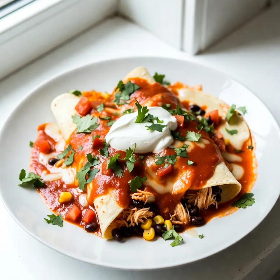Best Chicken Enchiladas Flavor-Packed Simple Recipe