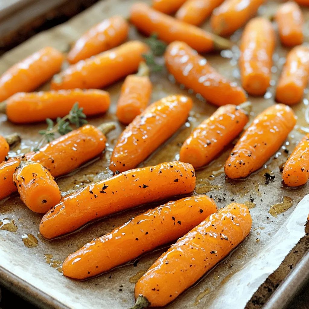 Maple Glazed Roasted Carrots Delightful Side Dish