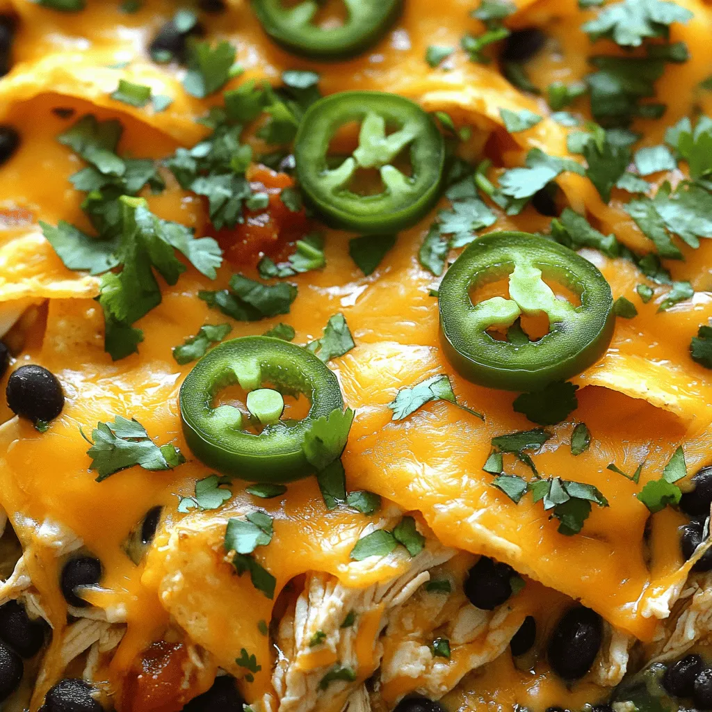 Savory Chicken Tortilla Casserole Easy Family Meal