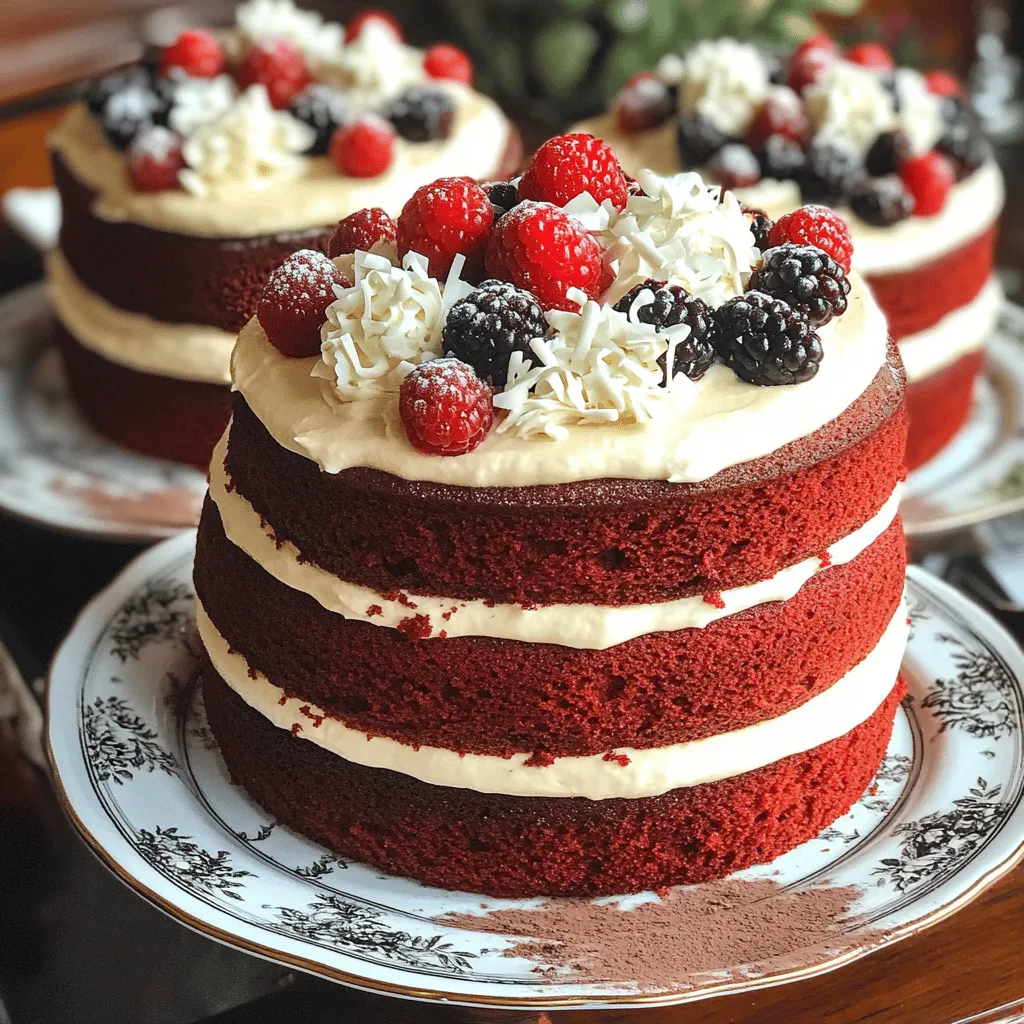 To make a classic red velvet cake, you need specific ingredients. These ingredients for red velvet cake give it its unique taste and texture. Here’s a list of essential items: