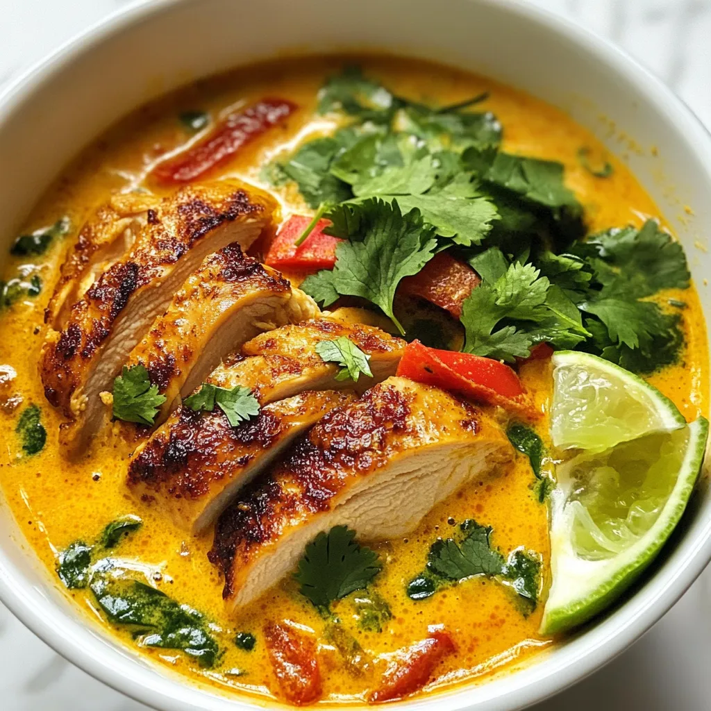 Thai Coconut Chicken Soup Flavorful Comfort Dish