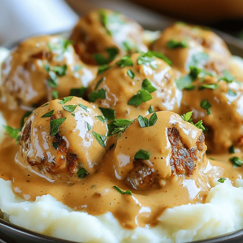 Savory Swedish meatballs need simple yet flavorful ingredients. The base starts with ground beef and ground pork. This mix gives the meatballs a nice texture and taste. For extra flavor, you should add finely chopped onions. They bring sweetness and depth to the dish.
