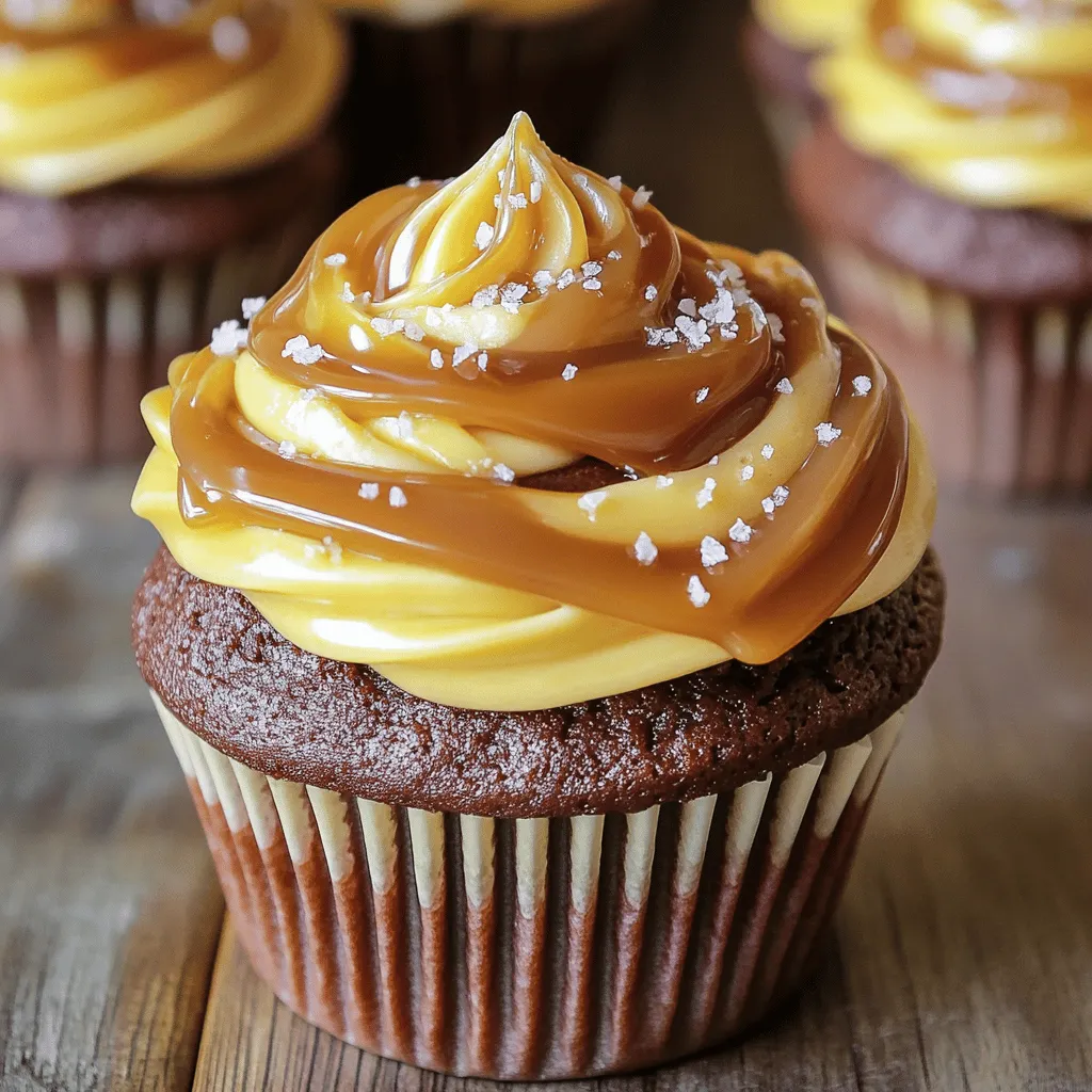 Caramel Cupcakes Irresistible Dessert Delight