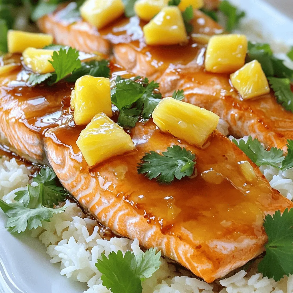 Honey Pineapple Glazed Salmon Delightful and Simple Dish