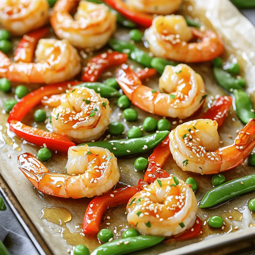 Sheet Pan Honey Garlic Shrimp Bold and Easy Meal