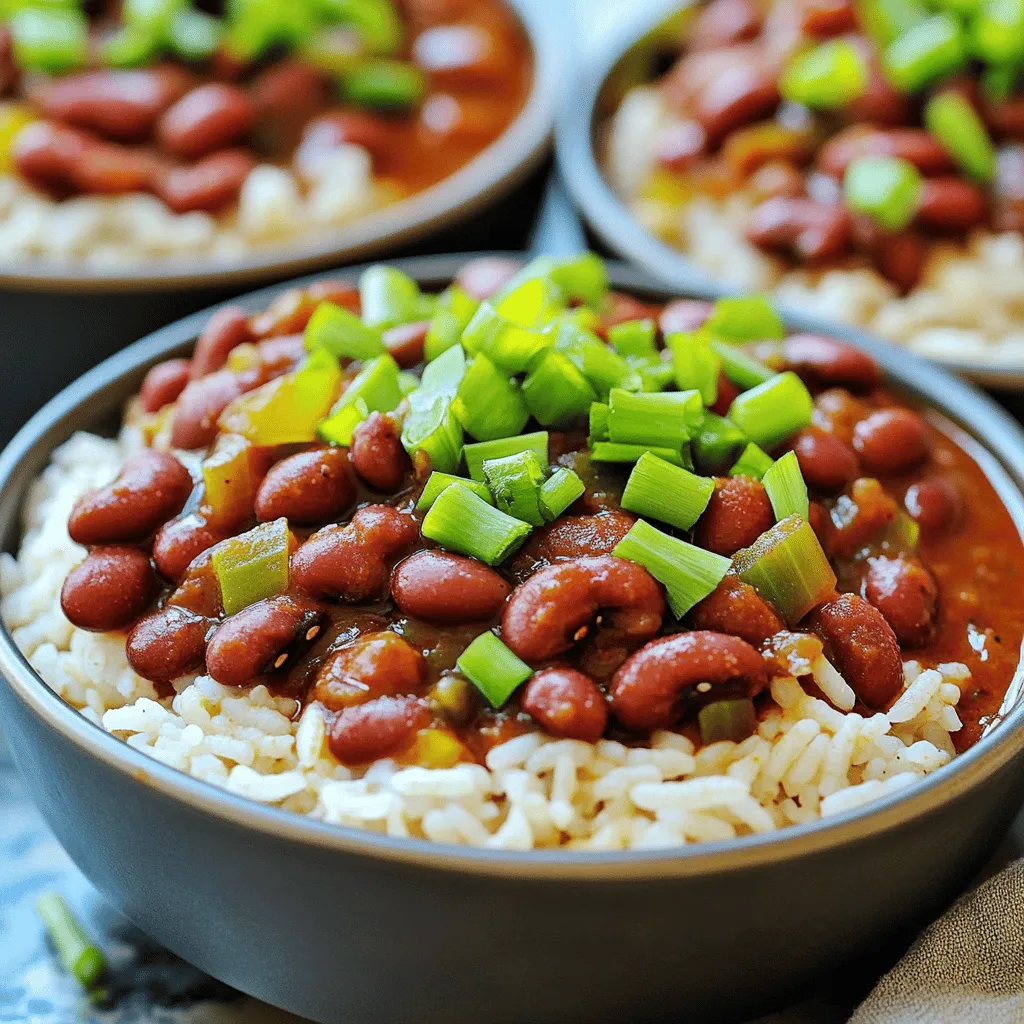 Red Beans and Rice Nourishing Comfort Dish