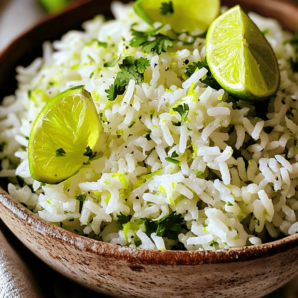 Cilantro Lime Rice Simple Fresh Flavorful Side