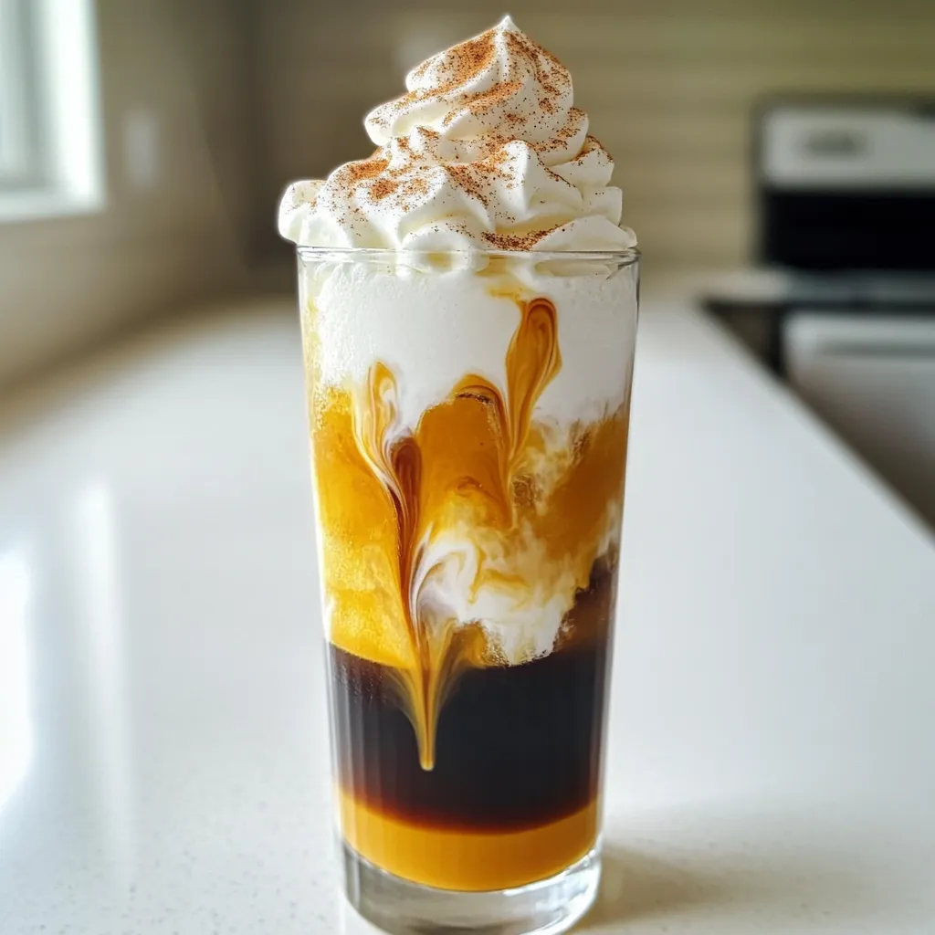 Pumpkin Cream Cold Brew Delicious Fall Beverage Recipe