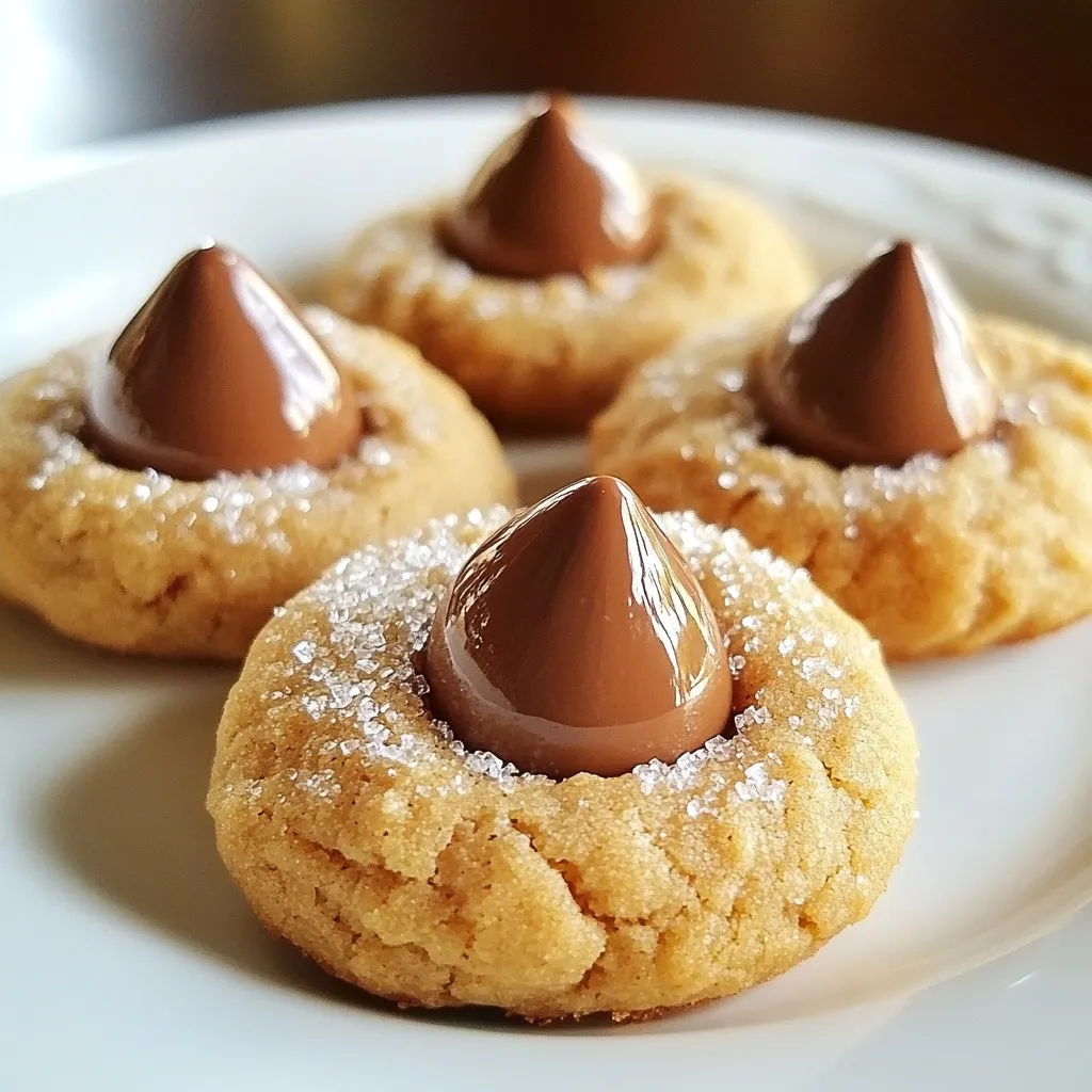 Peanut Butter Kiss Cookies Simple and Tasty Treats