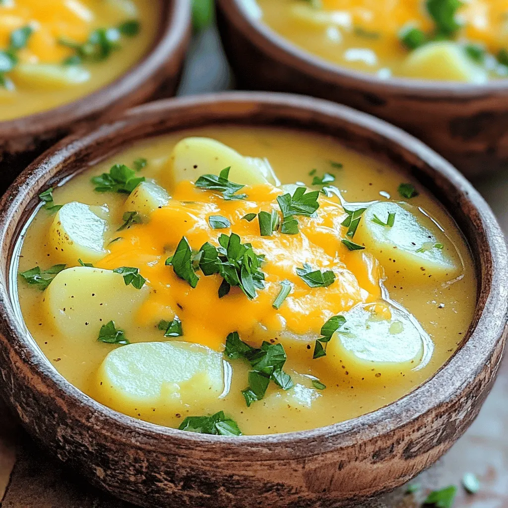 Crockpot Potato Soup Comforting and Creamy Recipe