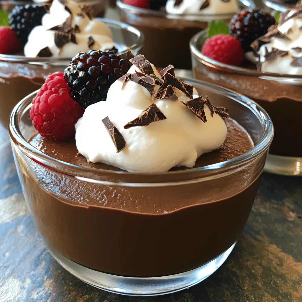 Classic Creamy Chocolate Mousse Delightful Dessert Recipe