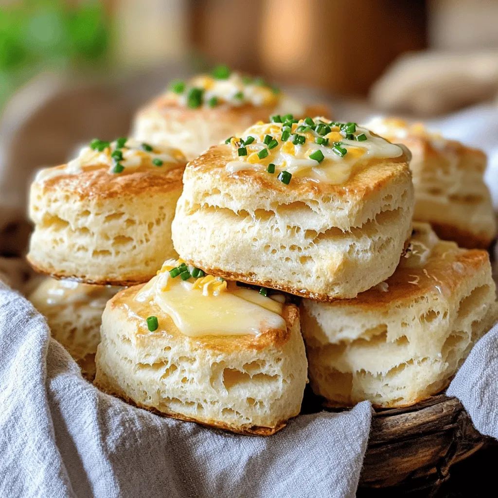 To make these simple and fluffy biscuits, gather the following ingredients: