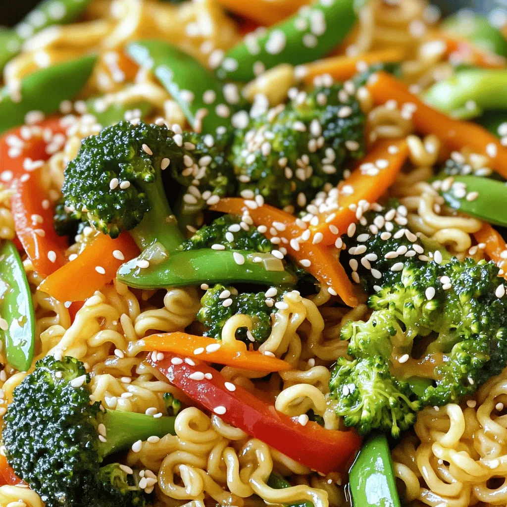 Ramen Noodle Stir Fry Flavorful Quick Meal Idea