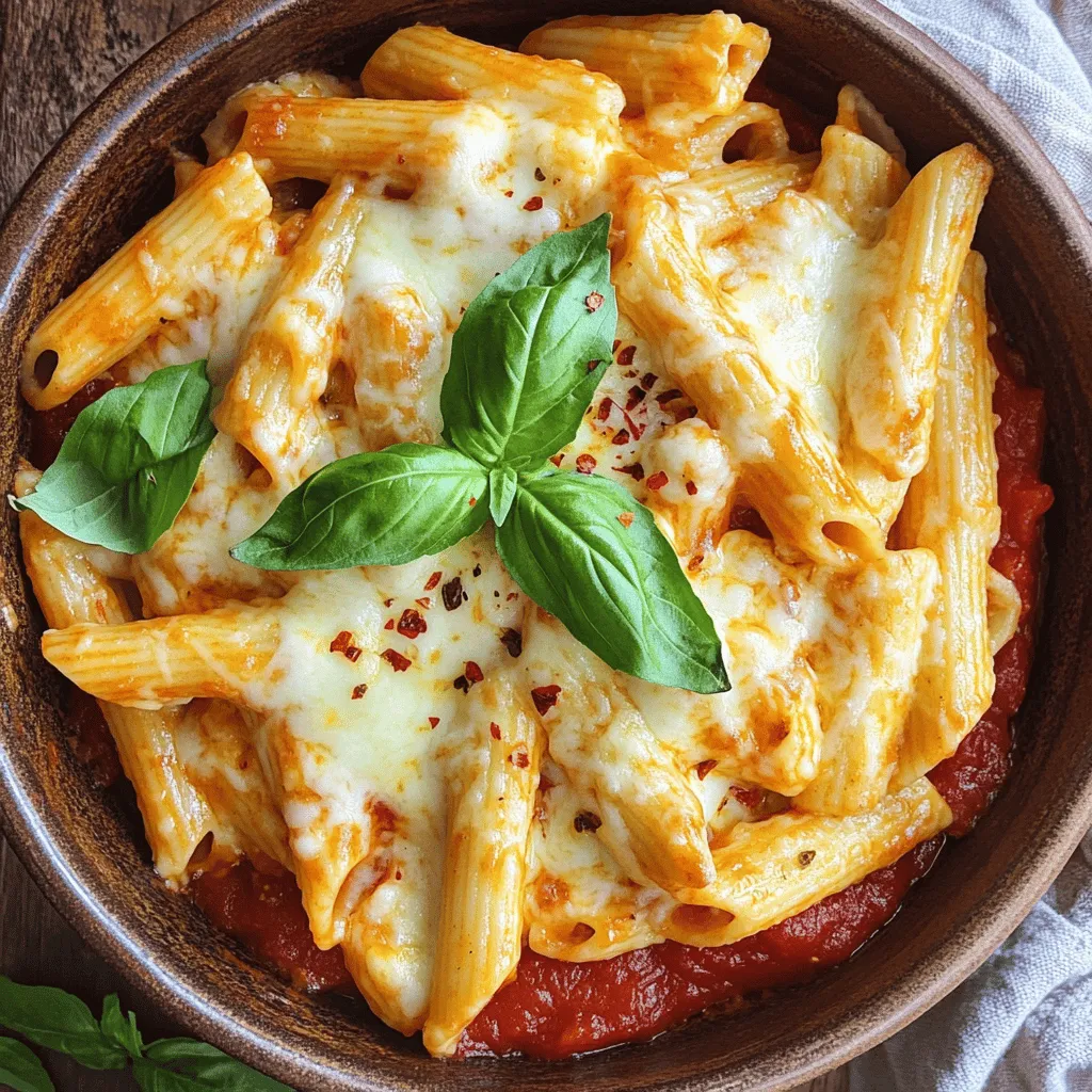 Cheesy Butter Pizza Pasta Recipe Quick and Delicious