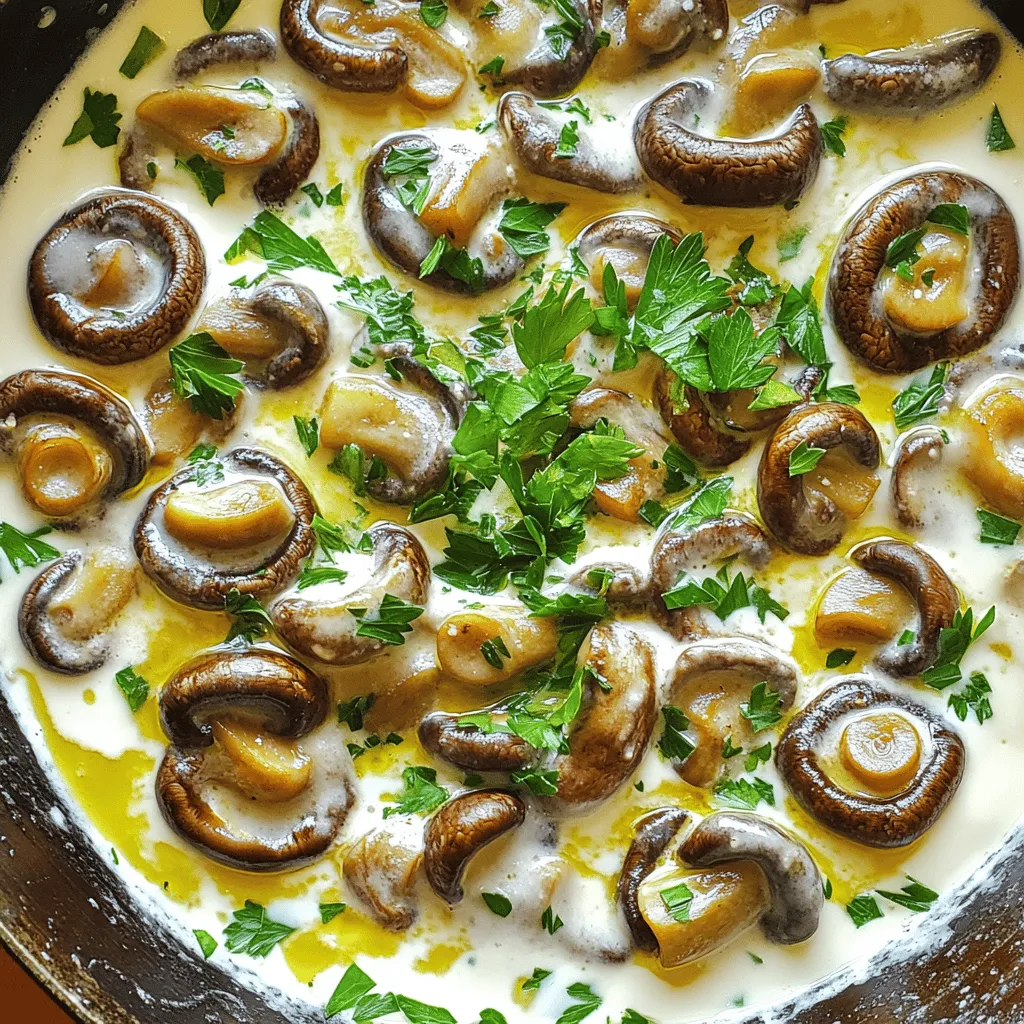 Creamy Mushroom Sauce Recipe for Steak Lovers Delight