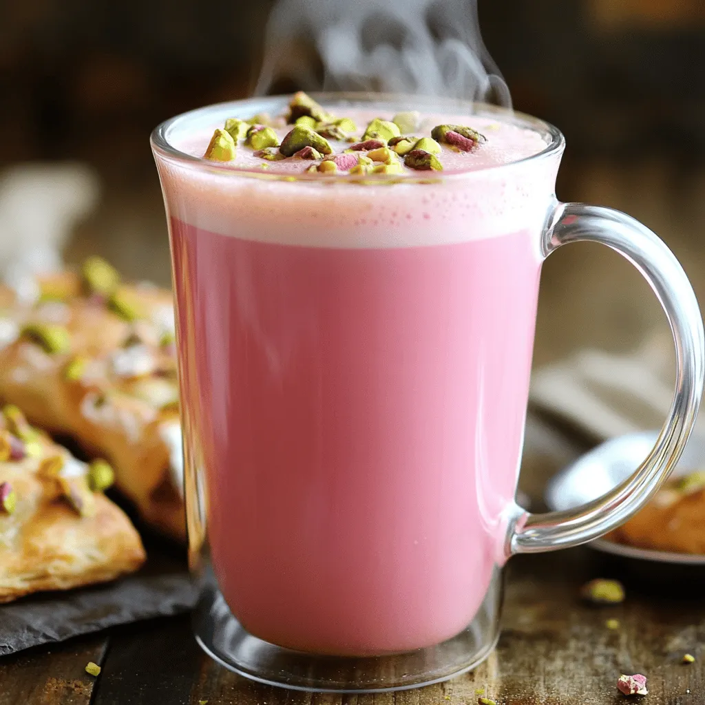 Authentic Kashmiri Pink Chai Flavorful and Comforting Brew