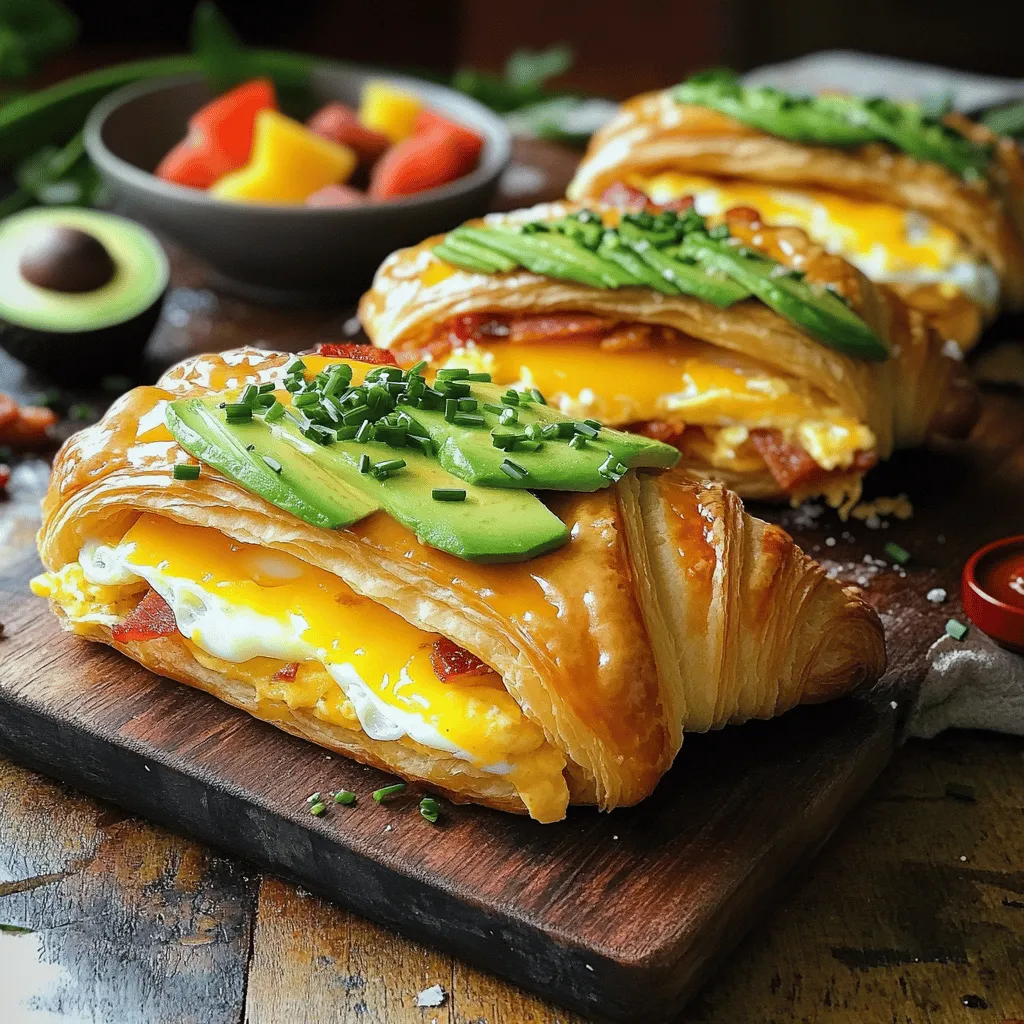 Best Recipe for Croissant Breakfast Sandwiches Delight