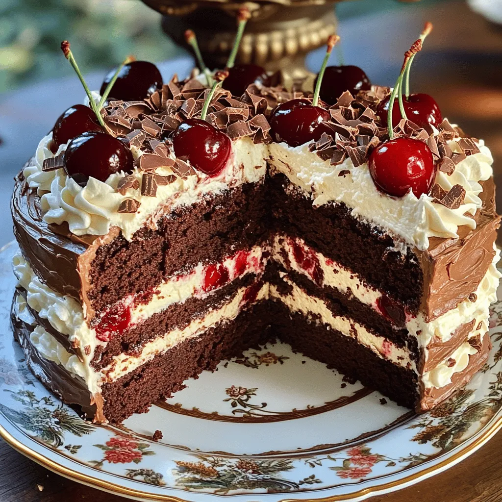 Black Forest Cake Delightful Recipe and Tips
