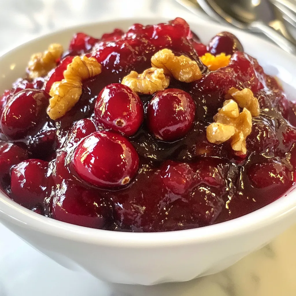 Cranberry Sauce without Refined Sugar Simple Recipe