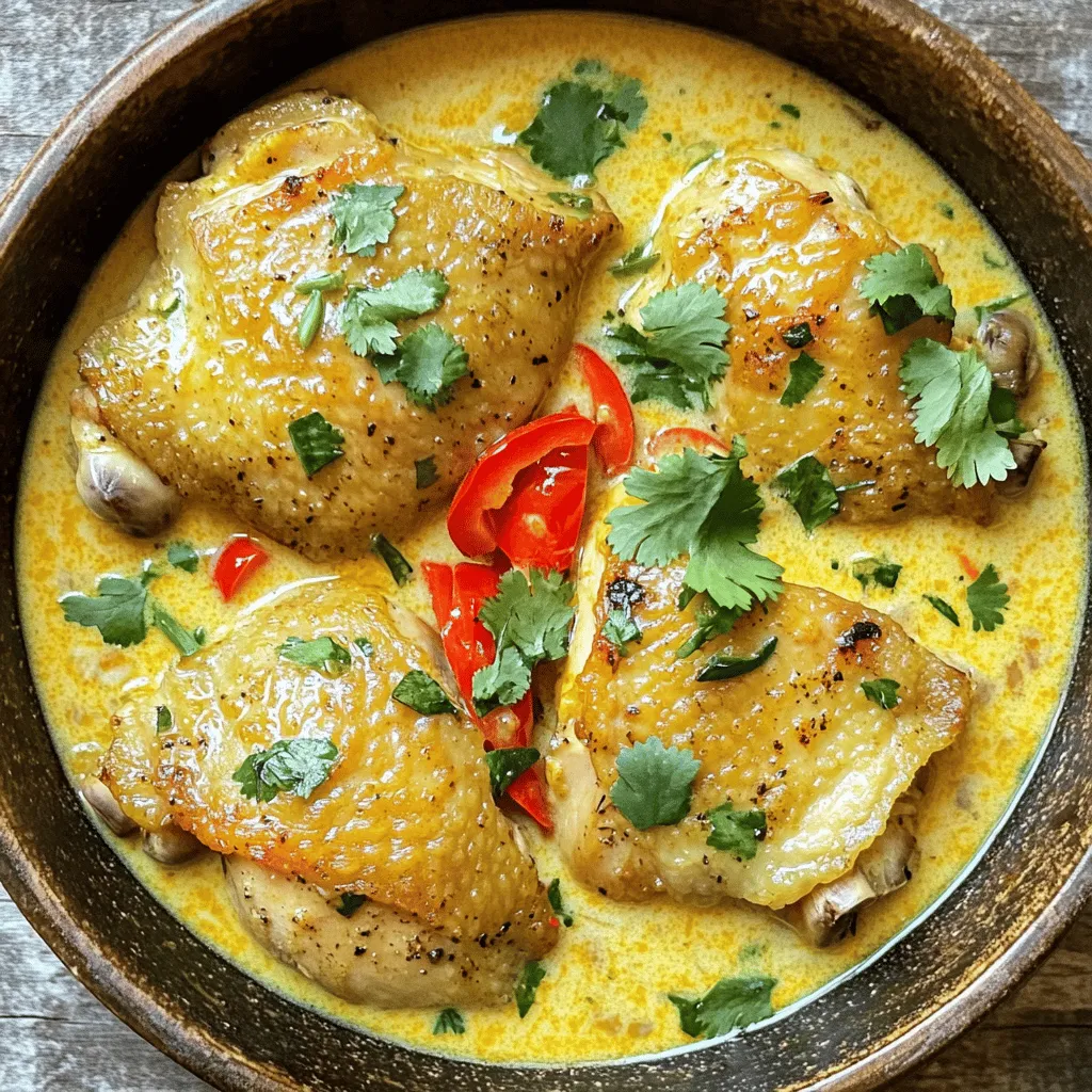 Spicy Brazilian Coconut Chicken Flavorful and Easy Meal
