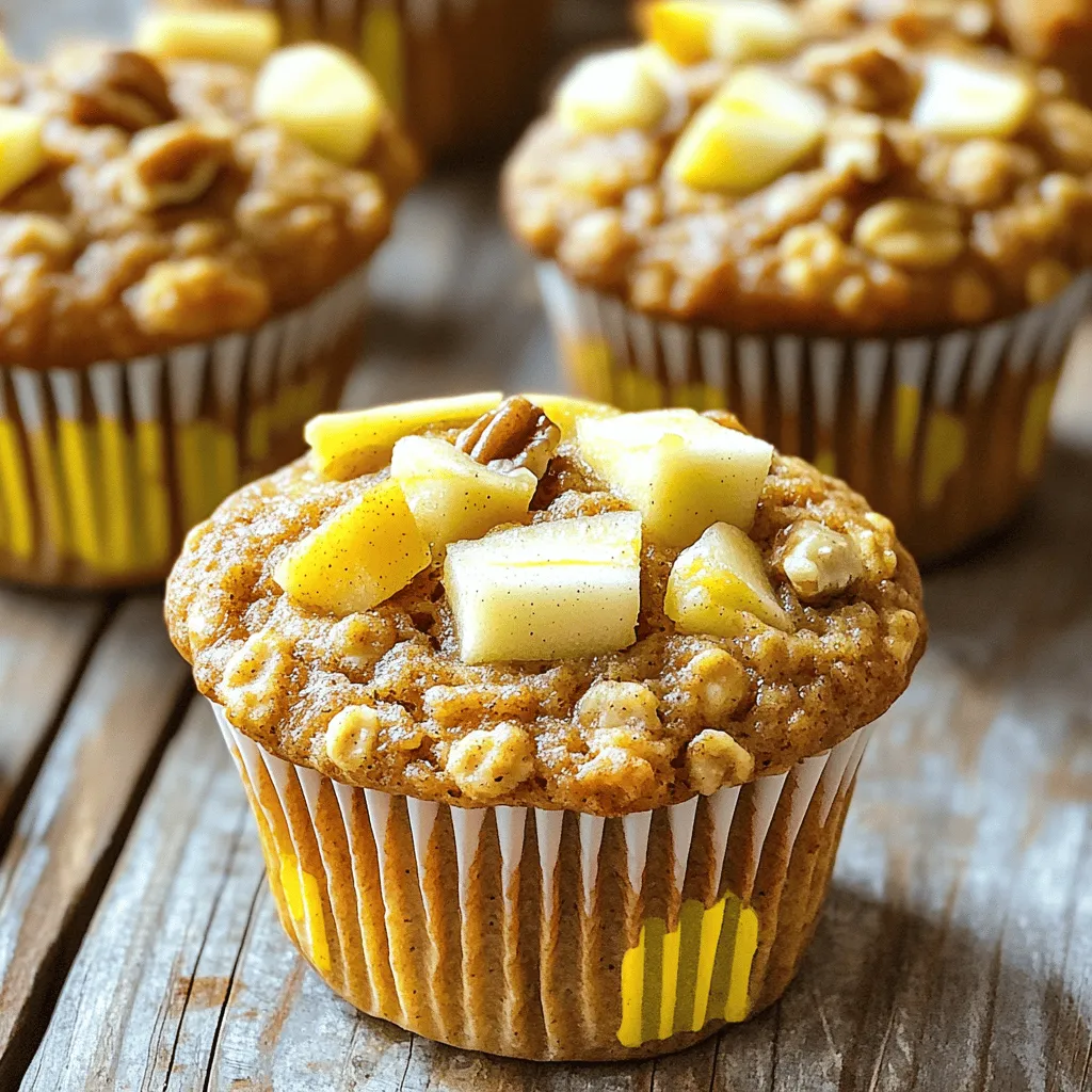 Applesauce Oatmeal Muffins Tasty and Healthy Snack