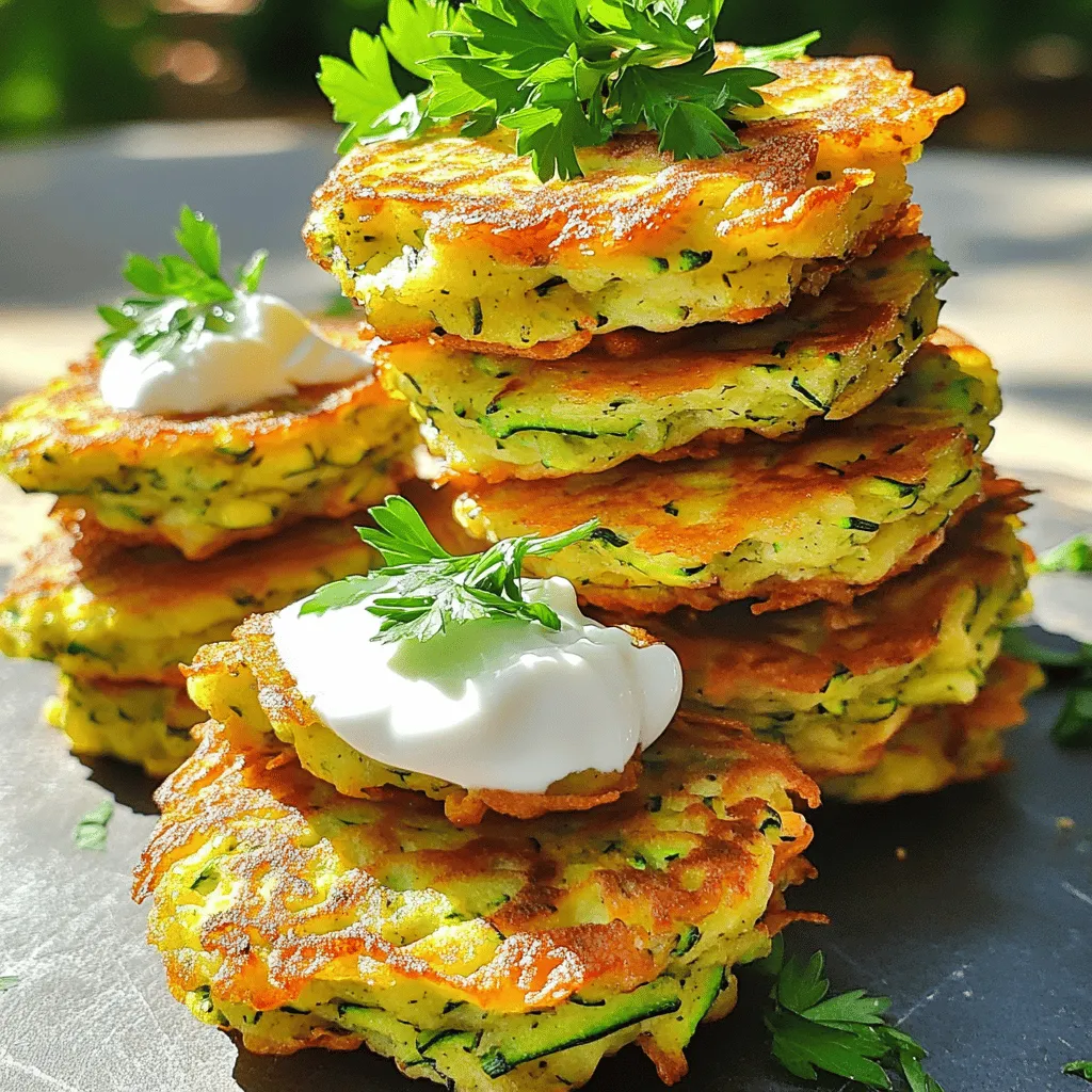 Gluten-Free Zucchini Fritter Stacks Tasty and Easy Meal