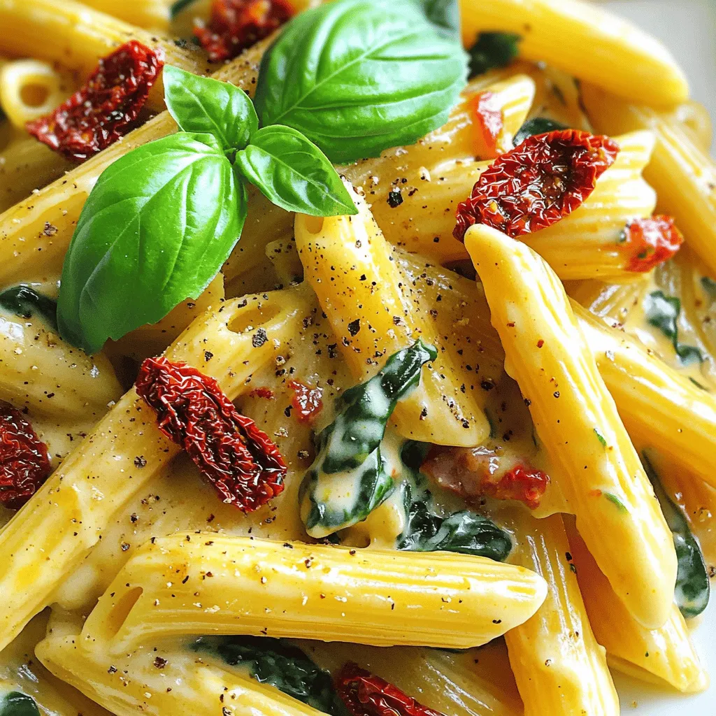 Sun-Dried Tomato Pasta Flavorful and Simple Dish