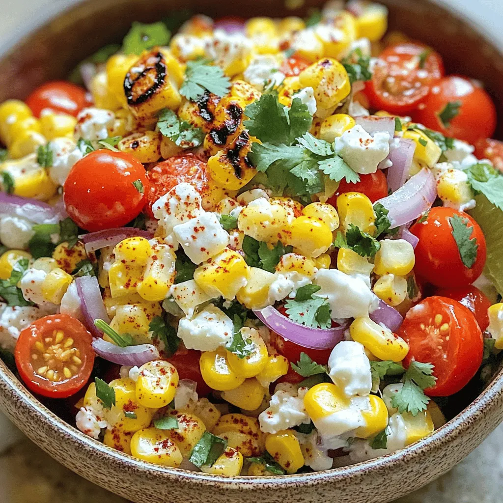 Mexican Street Corn Salad Flavorful and Fresh Delight