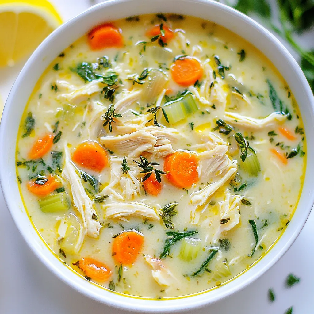 Cottage Cheese Chicken Soup Hearty and Nourishing Meal