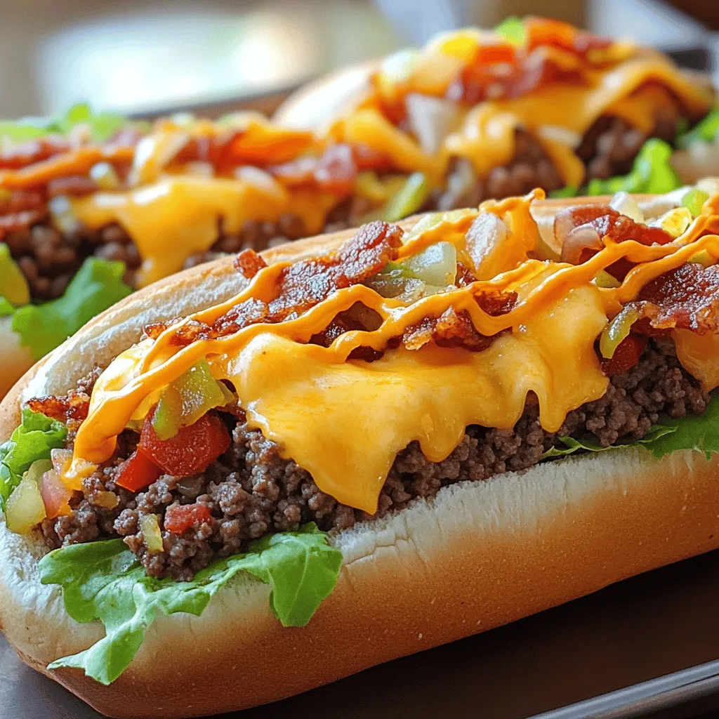 Chopped Cheese &#038; Beef Bacon Sandwich Worth a Try