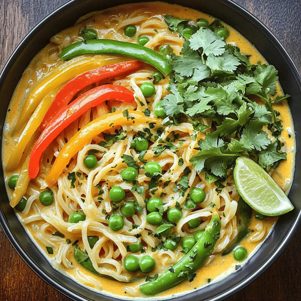 Cuisine Corner Inviting Savory Coconut Curry Noodles