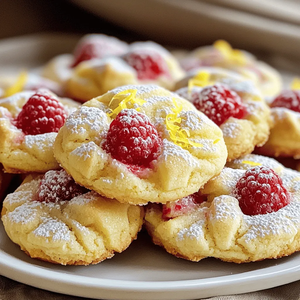 Lemon Raspberry Cookies Bursting with Fresh Flavor