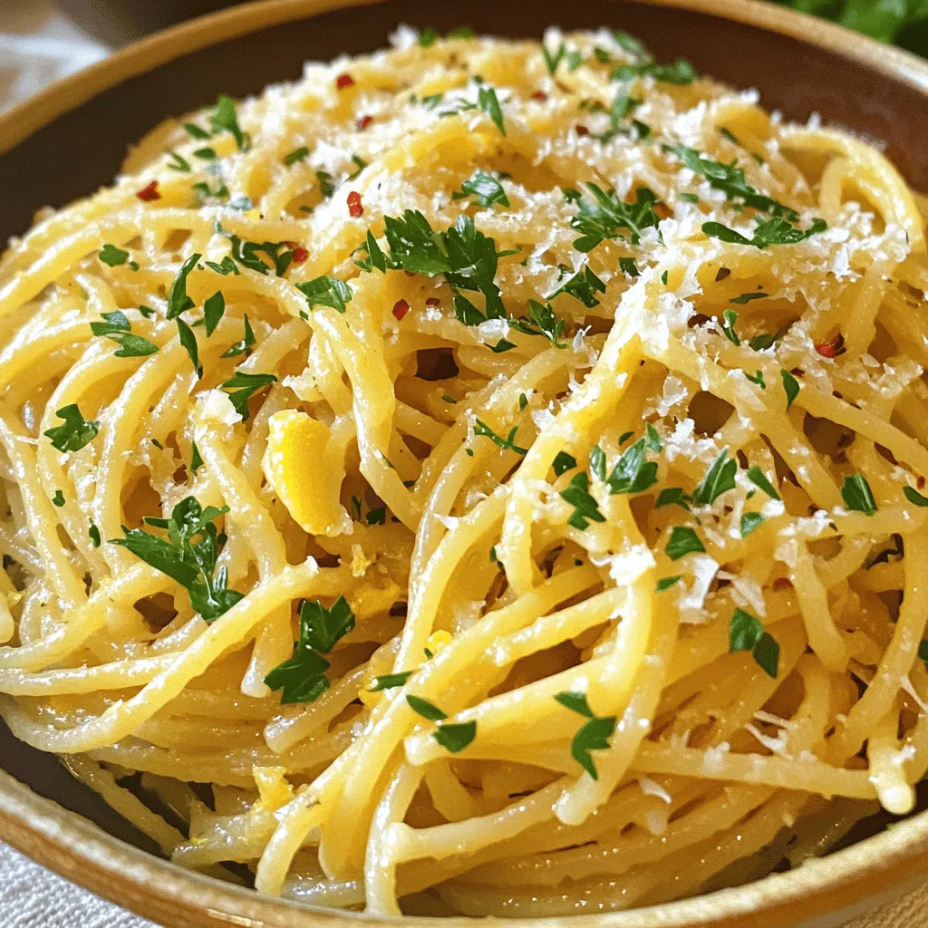 For a great garlic pasta recipe, you need just a few simple ingredients. The main star is garlic. You will want six cloves, thinly sliced. This gives your dish that strong garlic flavor. Next, use 250 grams of spaghetti or linguine. This type of pasta works best with garlic.