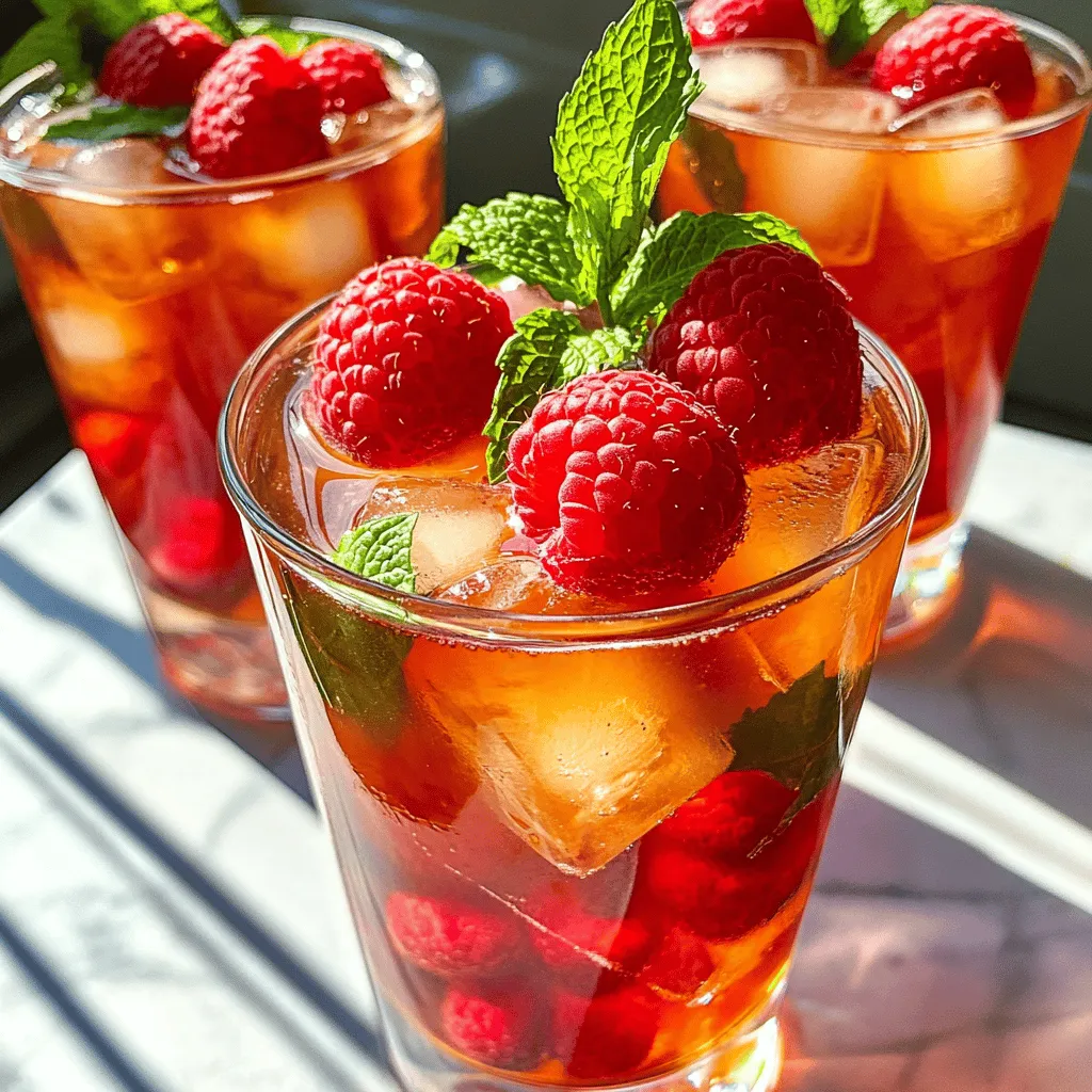 Delicious Earl Grey Raspberry Iced Tea Recipe to Enjoy