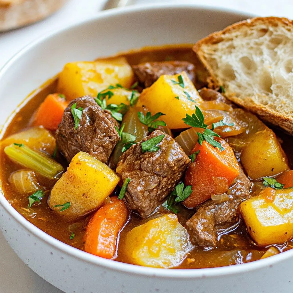 Best Ever Beef Stew Flavorful and Comforting Dish