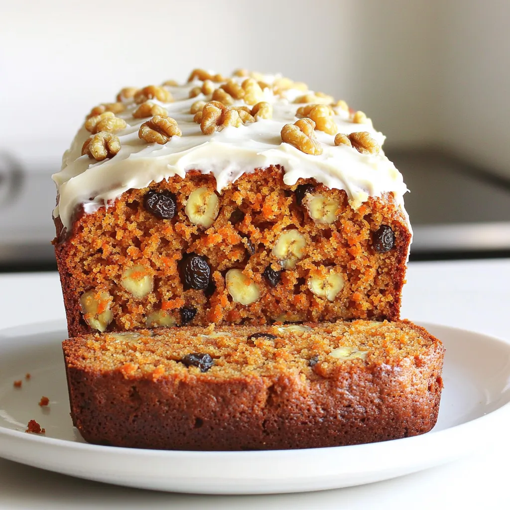 Carrot Cake Banana Bread Flavorful and Easy Recipe
