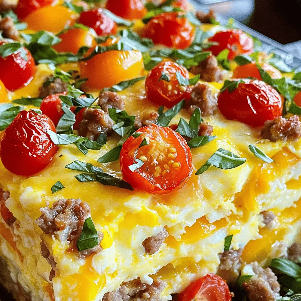 Egg Casserole Delicious and Easy Breakfast Idea