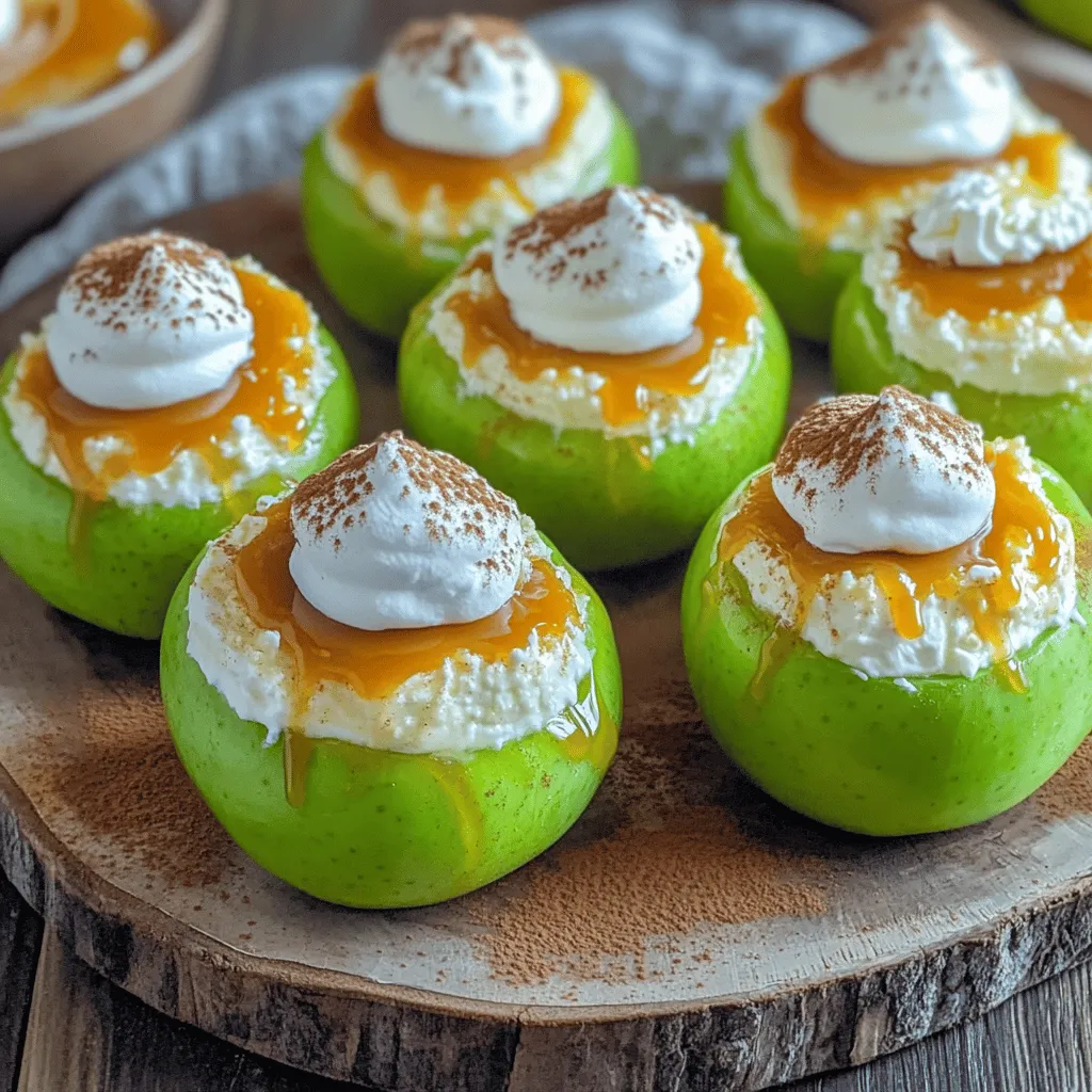 Cheesecake Stuffed Baked Apples Irresistible Dessert