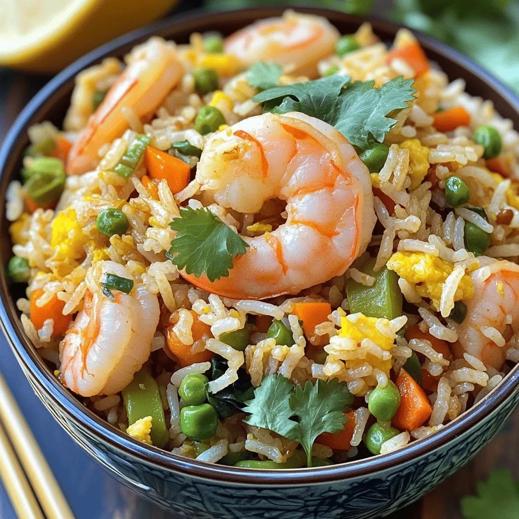 Homemade Shrimp Fried Rice Quick and Simple Recipe