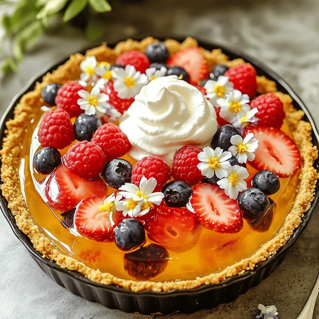 Easter No Bake Jello Pie Simple and Fun Delight