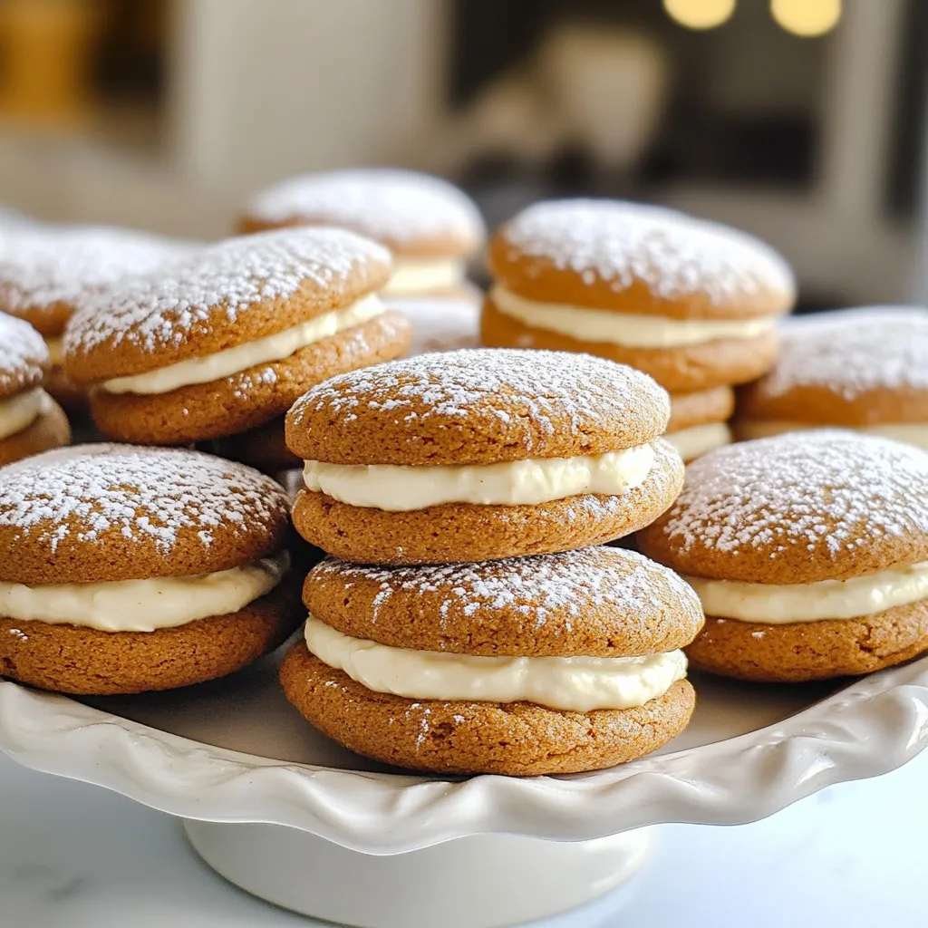 Gingerbread Whoopie Pies Irresistible Holiday Treats