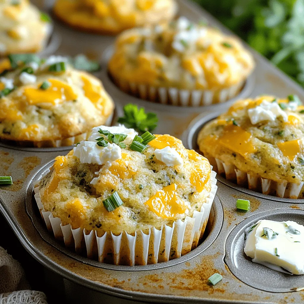 Cheese and Herb Muffins Flavorful and Simple Snack