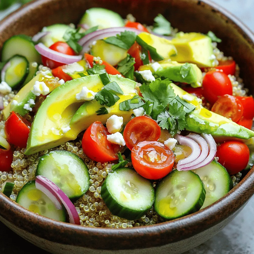 Summer Veggie Quinoa Bowls Fresh and Flavorful Meal
