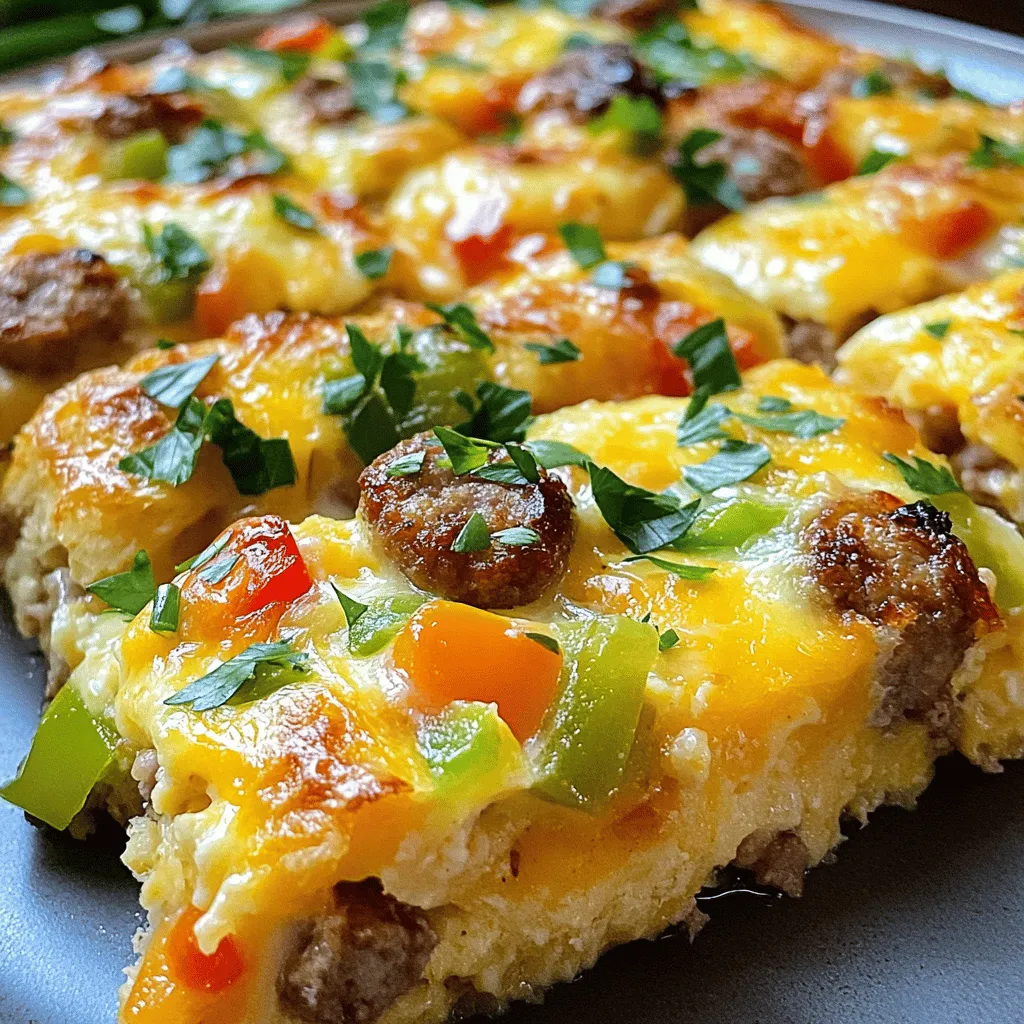 The BEST Sausage Breakfast Casserole Easy and Tasty