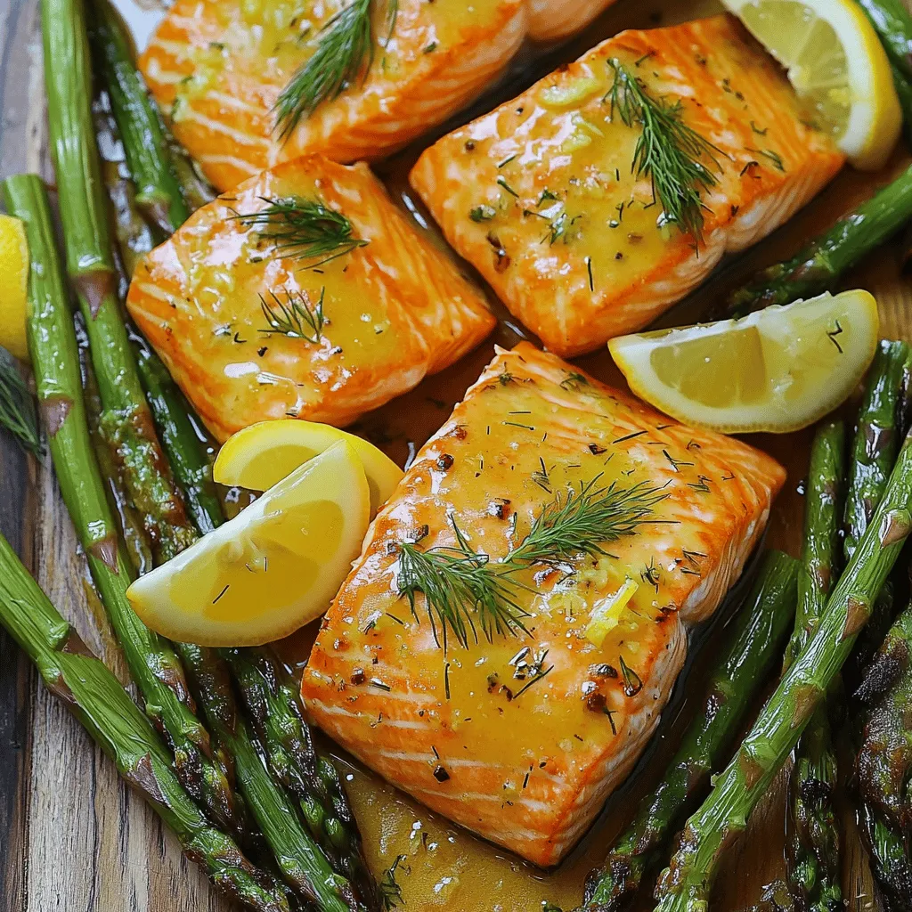 For this baked salmon recipe, you need fresh, simple ingredients. Here’s a list of what to gather: