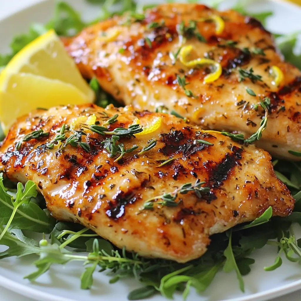 Low-Cal Lemon Herb Chicken Marinade Easy Recipe