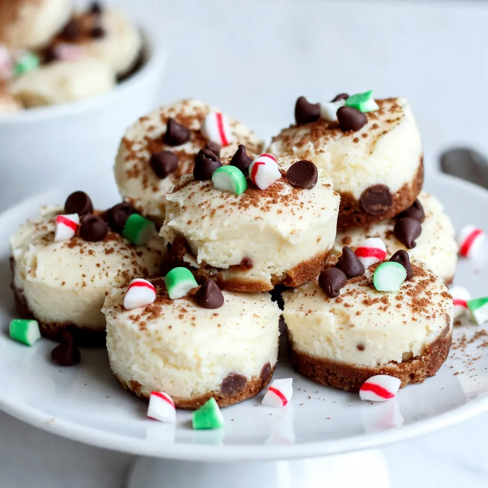 No Bake Peppermint Cheesecake Bites Quick and Easy Treat